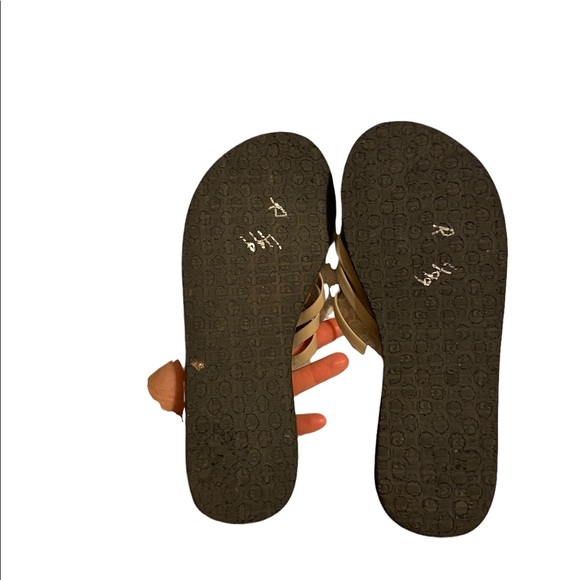 Sanuk Yoga Woven Strap Flop Flip Sandals - Picture 4 of 5